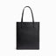 ANN LARGE GRAINED LEATHER - Black