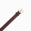 BASIC BELT - BURGUNDY WOMEN - Jim Rickey Stockholm