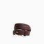 BASIC BELT - BURGUNDY WOMEN - Jim Rickey Stockholm