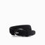 BASIC BELT - EBONY-SILVER - Woman