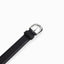 BASIC BELT - BLACK-SILVER - Woman