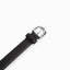 BASIC BELT - COFFEE-SILVER - Woman