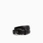 BASIC BELT - COFFEE-SILVER - Woman