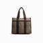 CALI TOTE HERRINGBONE - TRUFFLE