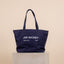 DOUBLE TOTE - CANVAS - NAVY