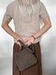 SAC MINI SUEDE - TRUFFLE