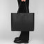 ANN BUSINESS 16" - GRAINED LEATHER - BLACK