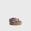 BASIC BELT - CANGURO-SILVER - Woman