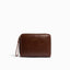 SMALL ZIP WALLET - CHESTNUT