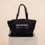 DOUBLE TOTE - CANVAS - BLACK